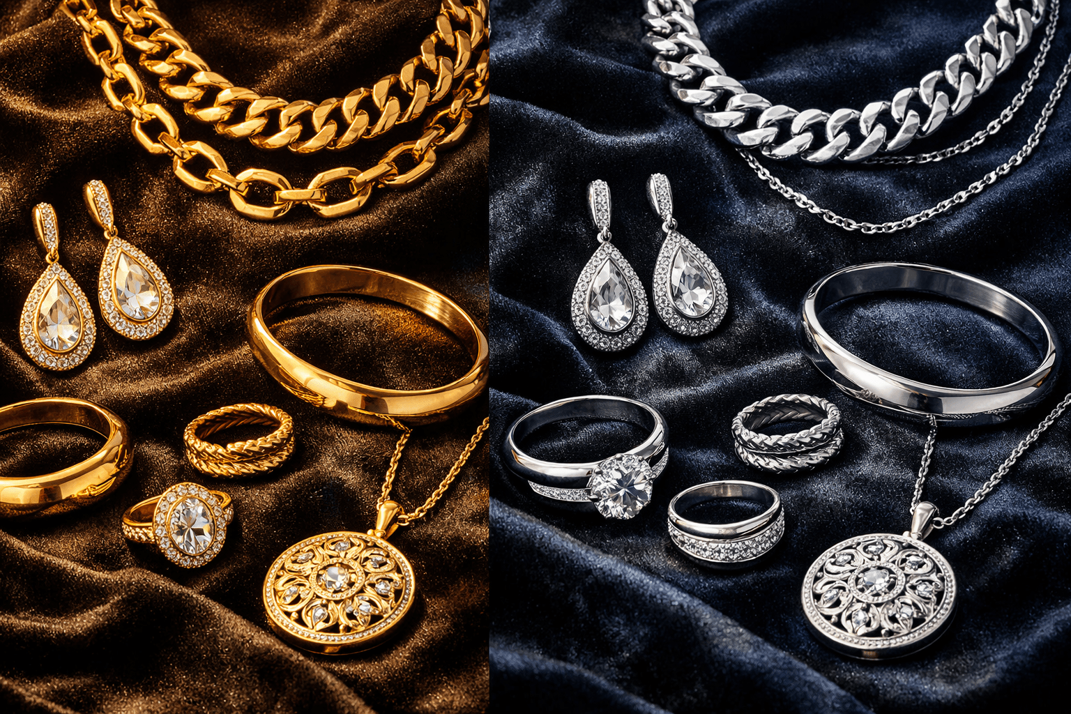 Gold vs Silver Jewellery — Which One Is Right for You?