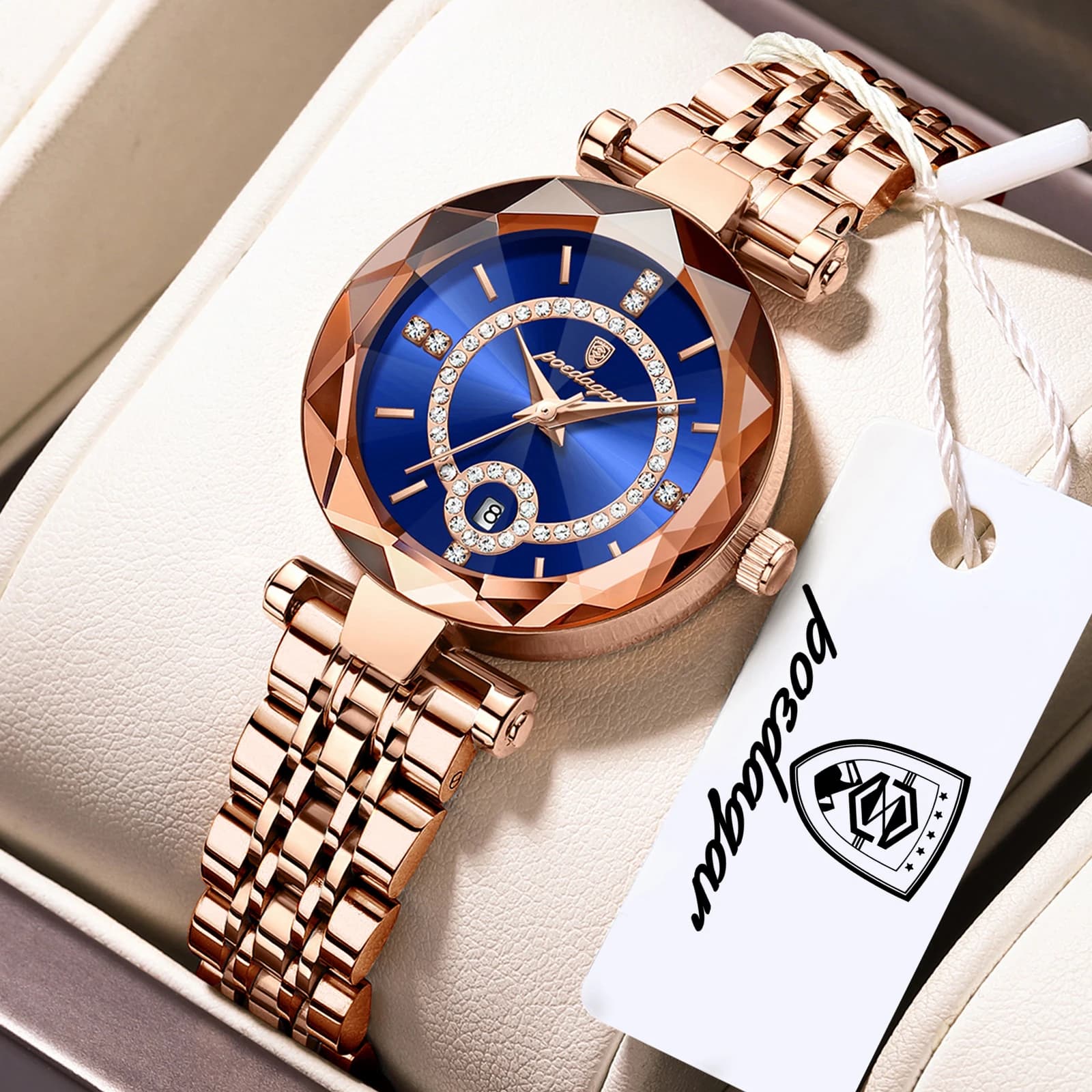 726 Rose Gold Blue